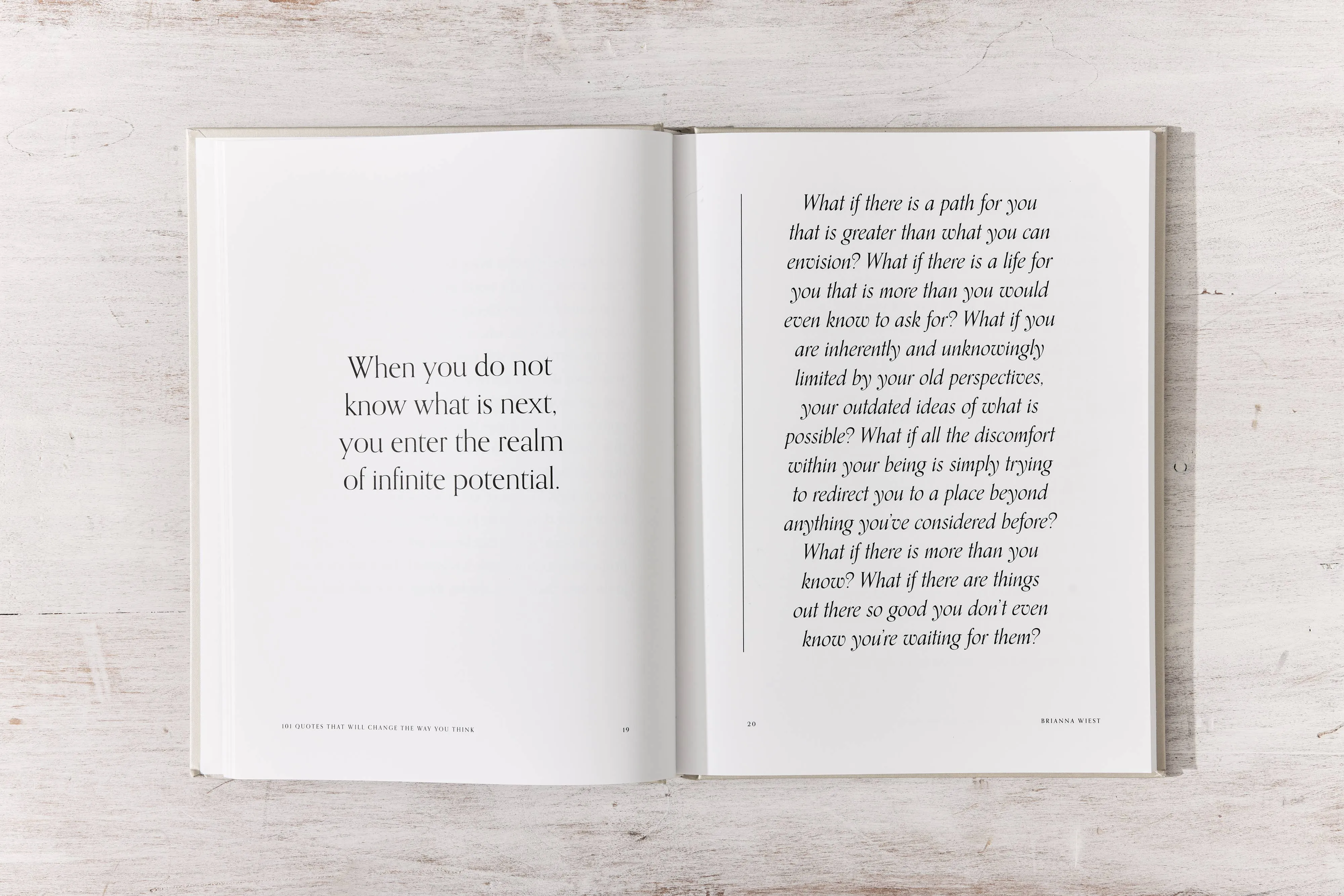 101 Quotes Table Book