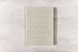 101 Quotes Table Book