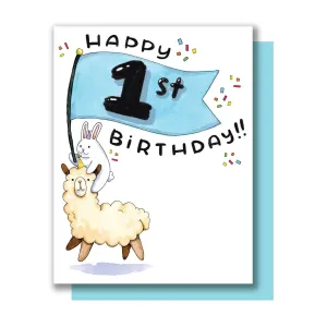 1st Birthday Card