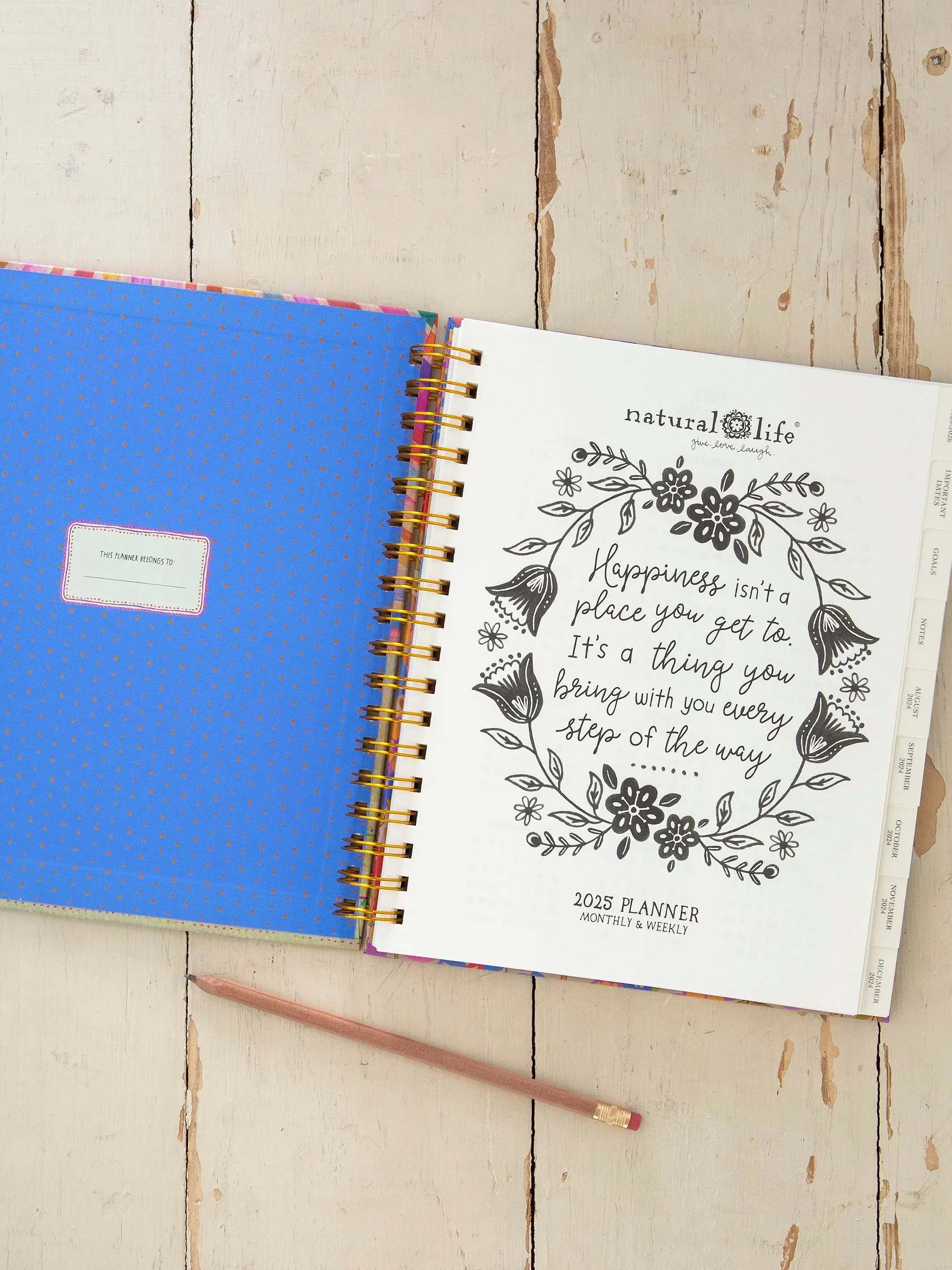 2024-25 17 Month Planner - Your Wings Exist