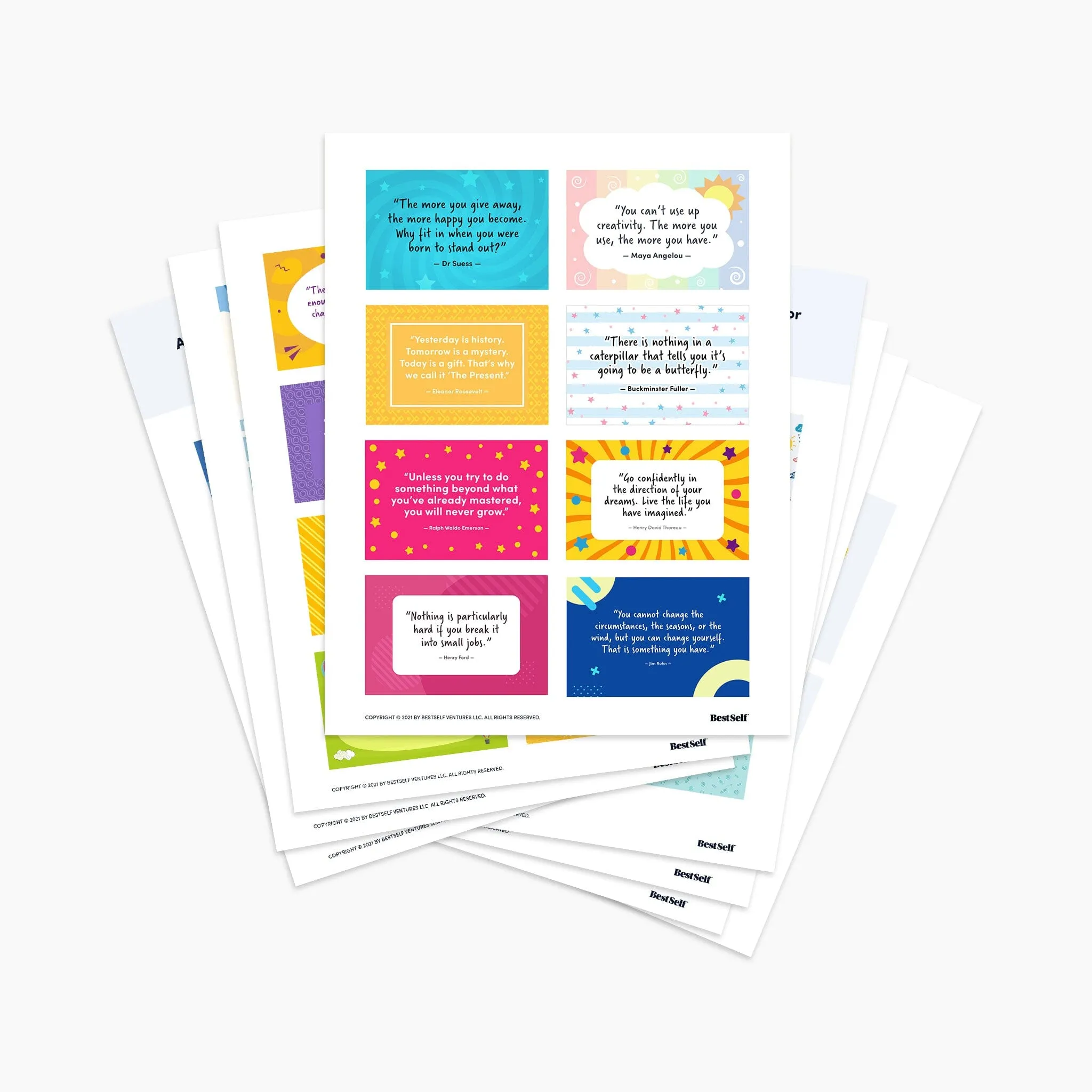 27 Uplifting Quotes For Kids (Digital Download)