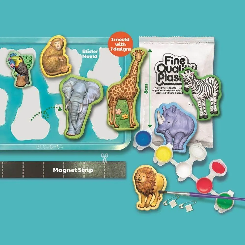 4M Mould & Paint Wildlife Animals