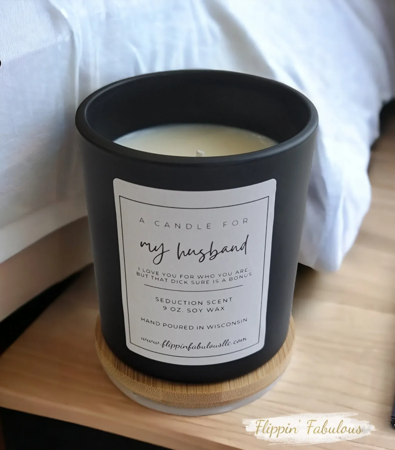 A Candle For My Husband Soy Wax Candle