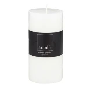 Amalfi Classic Unscented Beige Pillar Candle