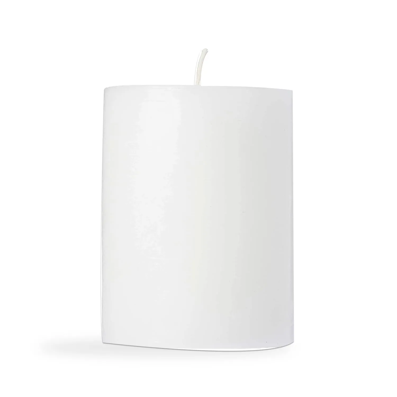 Amazon Brand - Solimo Poured Pillar Candles for Home Décor and Gifting (Set of 3)
