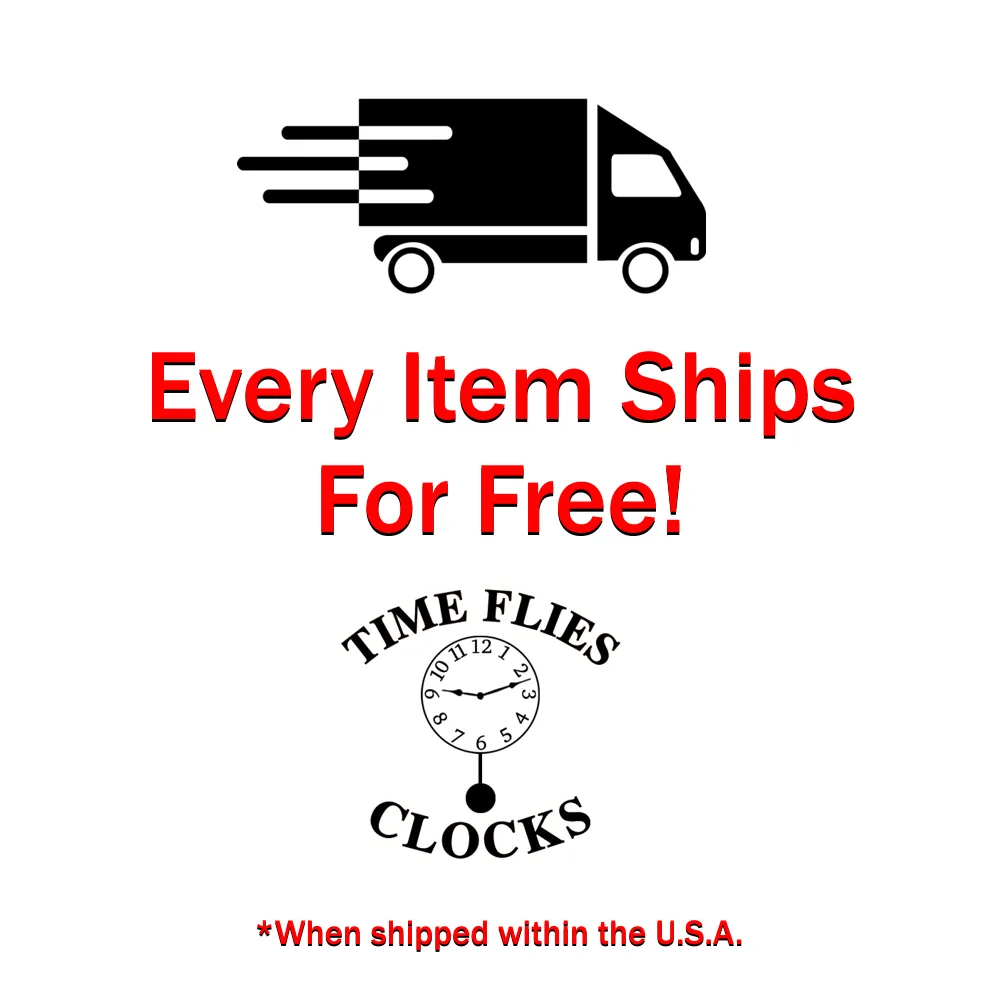 American Clock- Stars and Stripes Clock