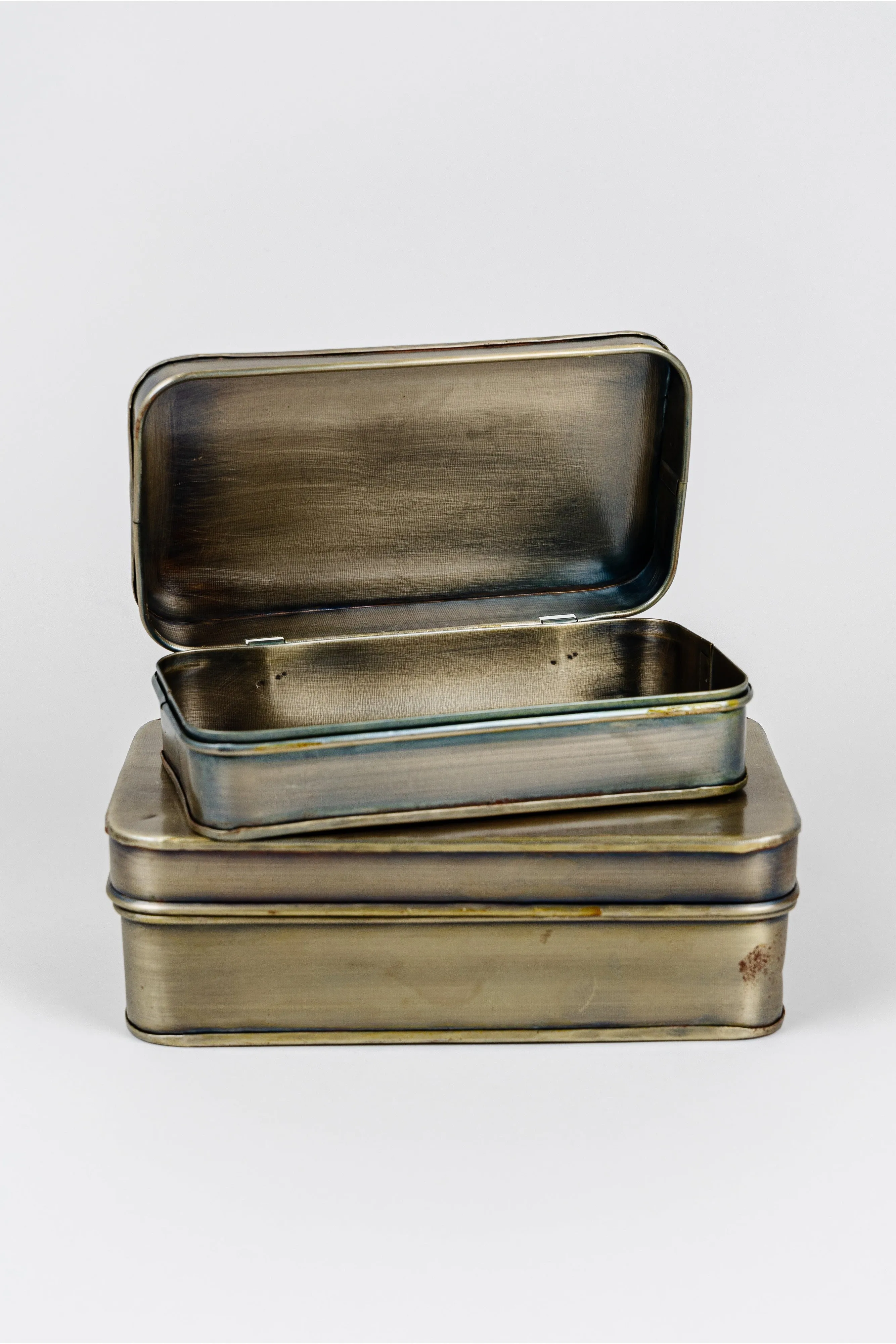 Antique Brass Box