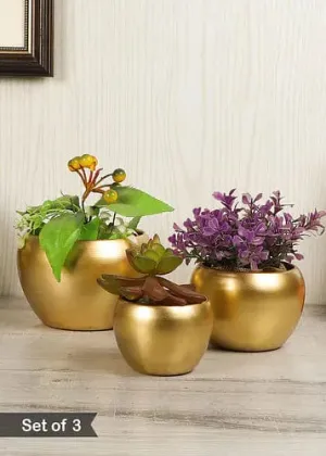 Apple Planters (Set of 3)