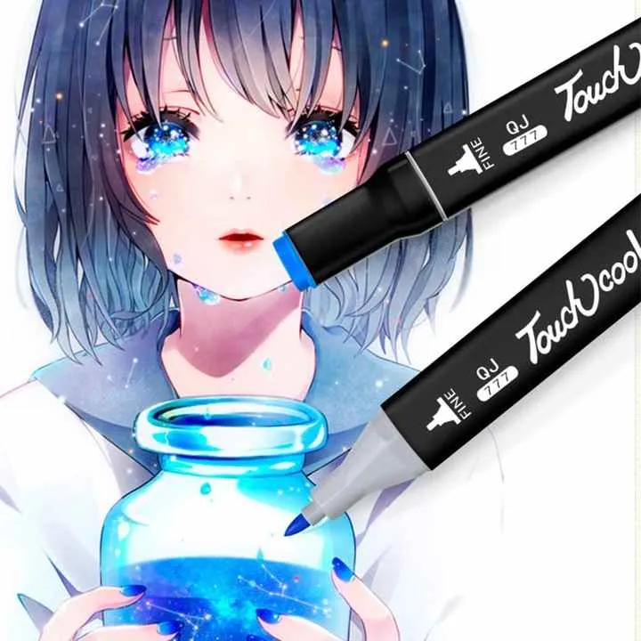Artist Stationery 80 Colors Art -مجموعة أدوات مكتبية