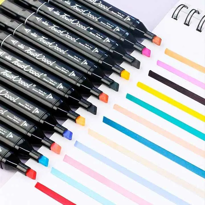 Artist Stationery 80 Colors Art -مجموعة أدوات مكتبية