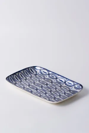 ATLANTIC BLUE STRIPES TRAY