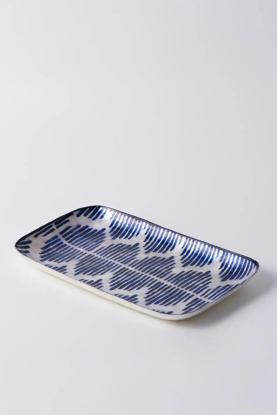 Atlantic ikat tray