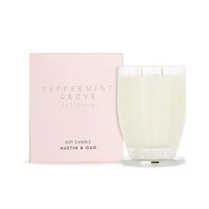 AUSTIN & OUD LARGE CANDLE 370G