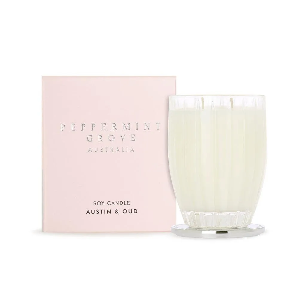 AUSTIN & OUD LARGE CANDLE 370G