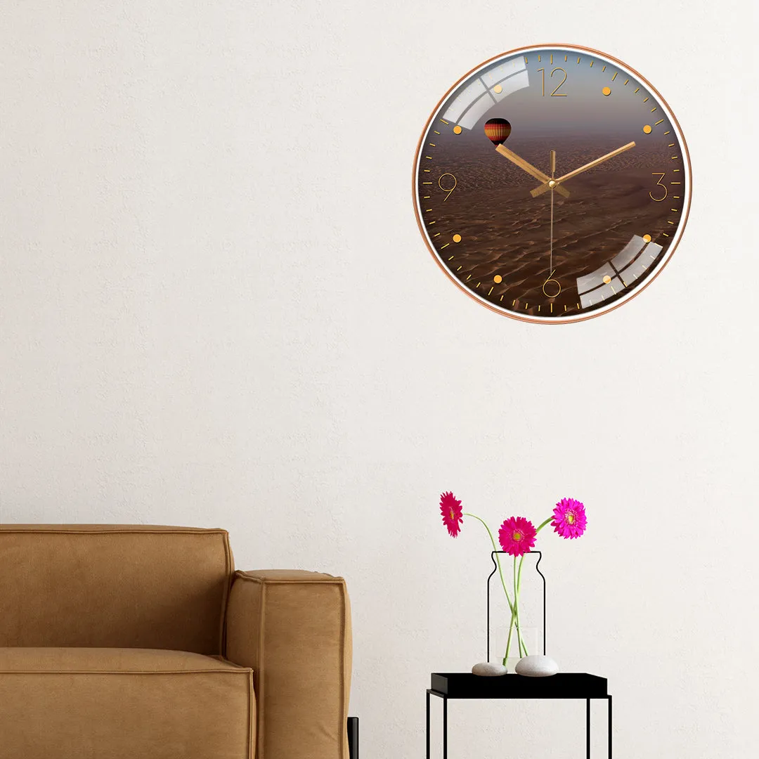 Balloon with Dubai Desert Wall Clock