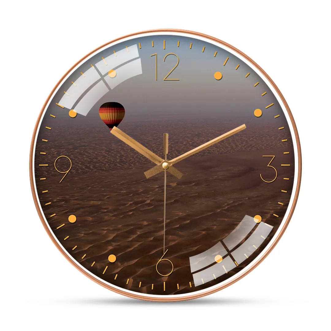 Balloon with Dubai Desert Wall Clock