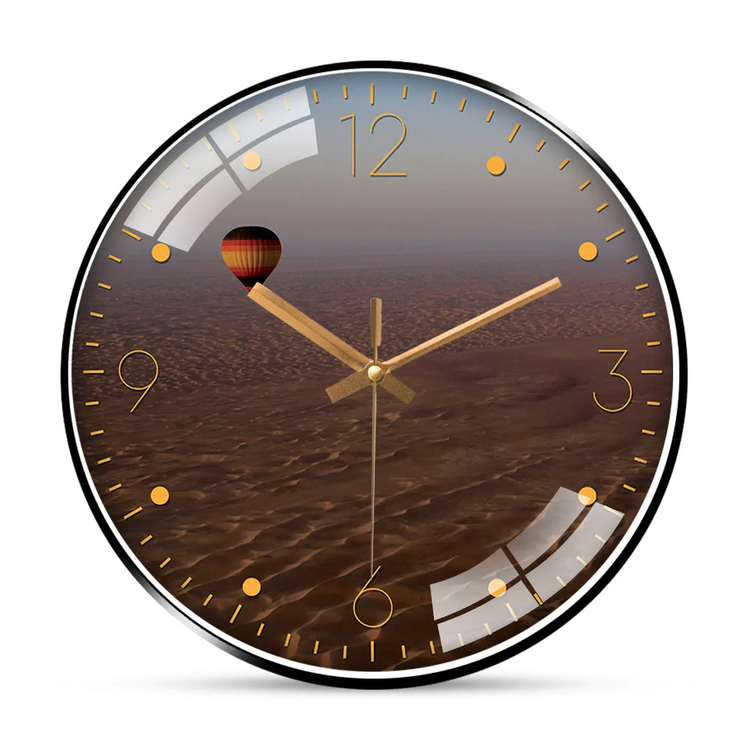 Balloon with Dubai Desert Wall Clock