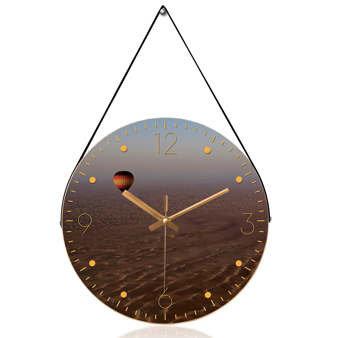 Balloon with Dubai Desert Wall Clock