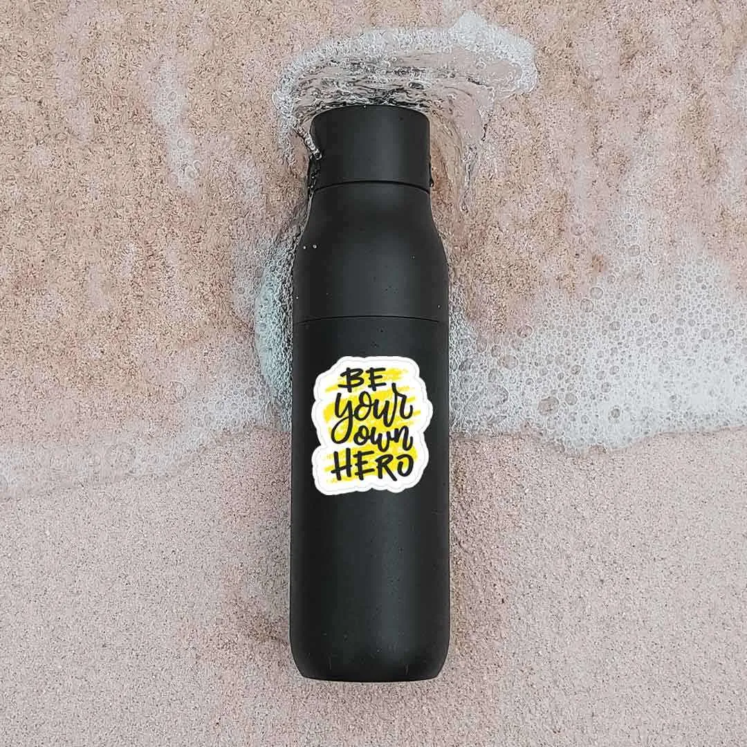 Be your own hero Sticker
