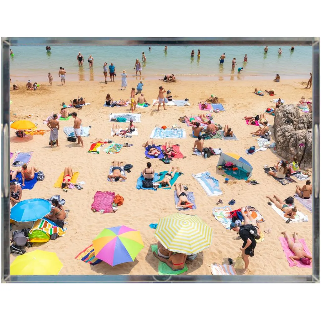 Beach Day Acrylic Tray