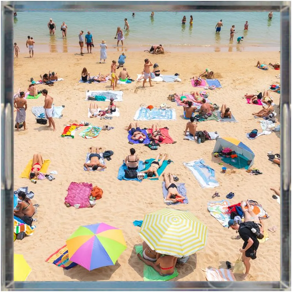 Beach Day Acrylic Tray
