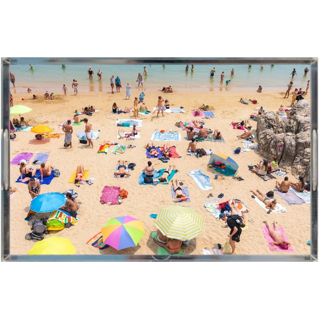 Beach Day Acrylic Tray