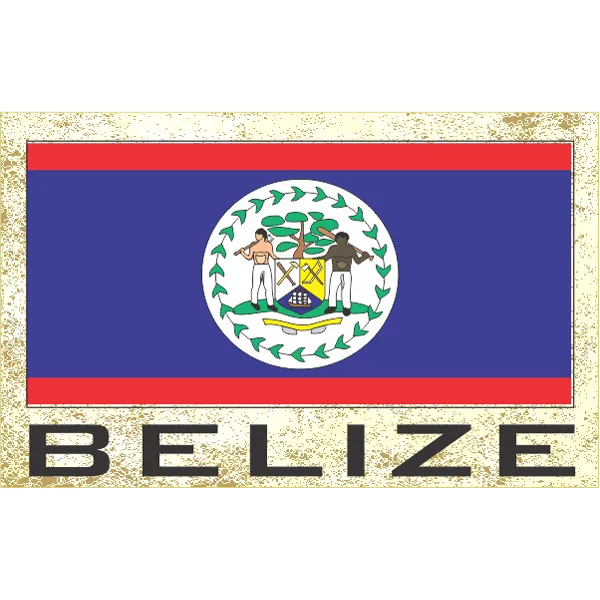 Belize Fridge Magnet