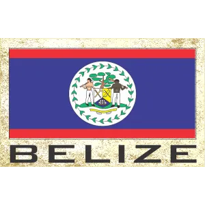 Belize Fridge Magnet
