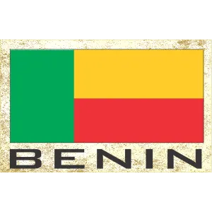 Benin Fridge Magnet