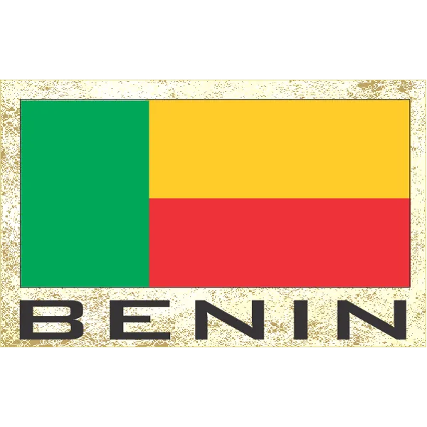 Benin Fridge Magnet