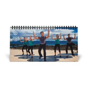 Bodies in Motion Desktop Calendar 2024