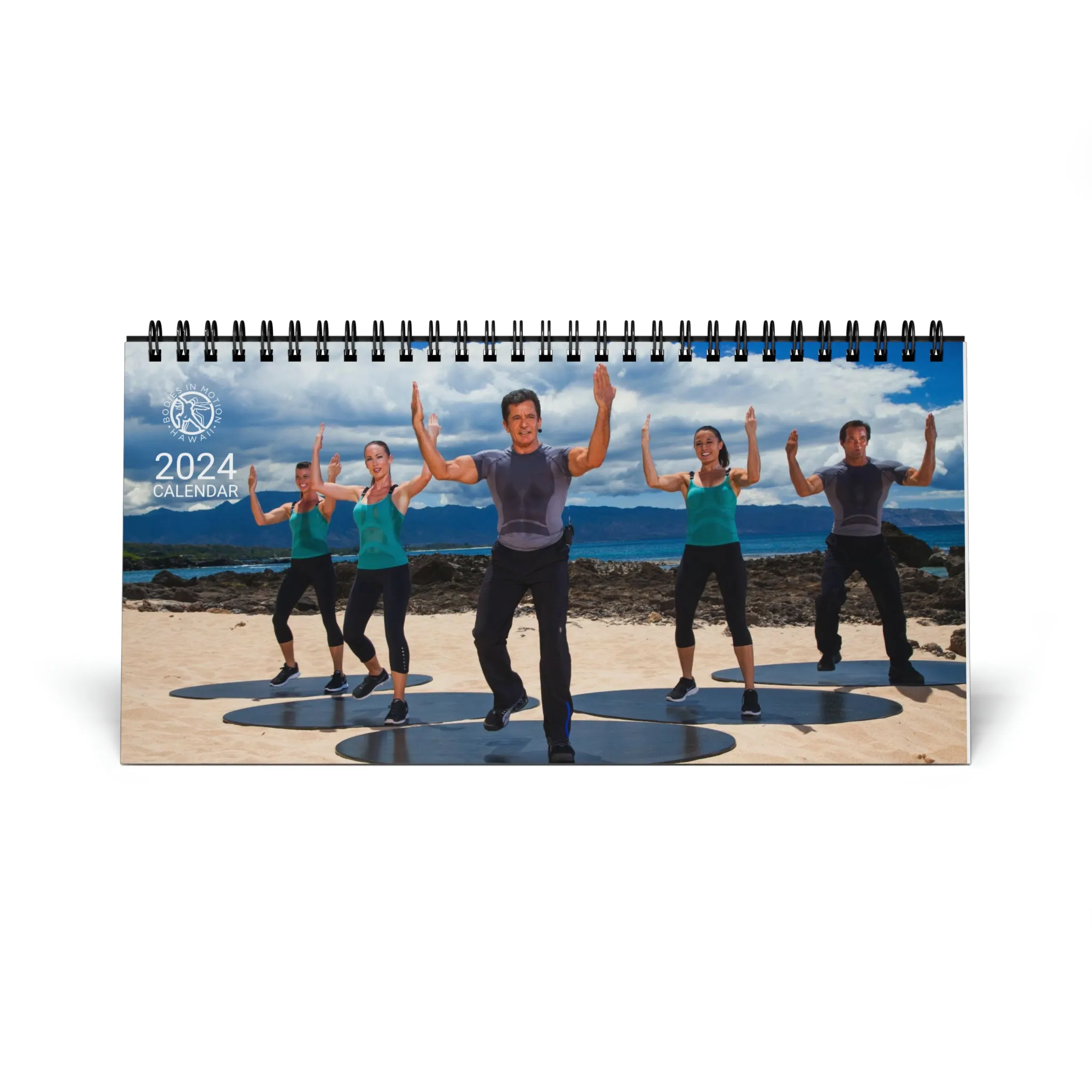 Bodies in Motion Desktop Calendar 2024