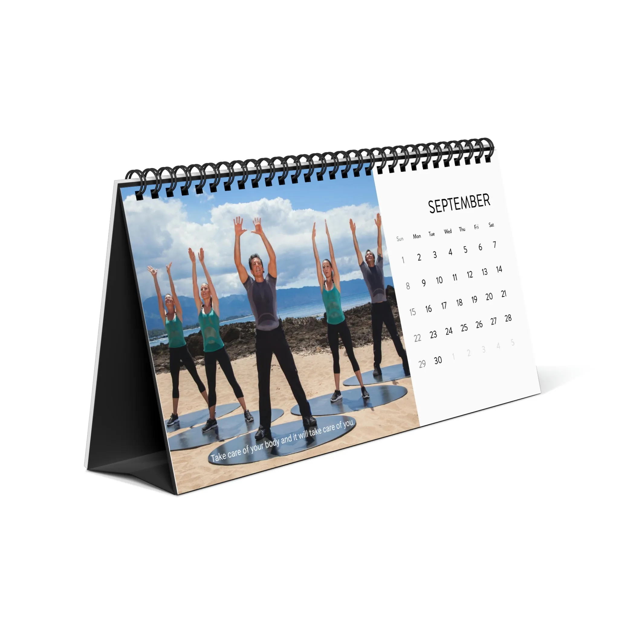 Bodies in Motion Desktop Calendar 2024