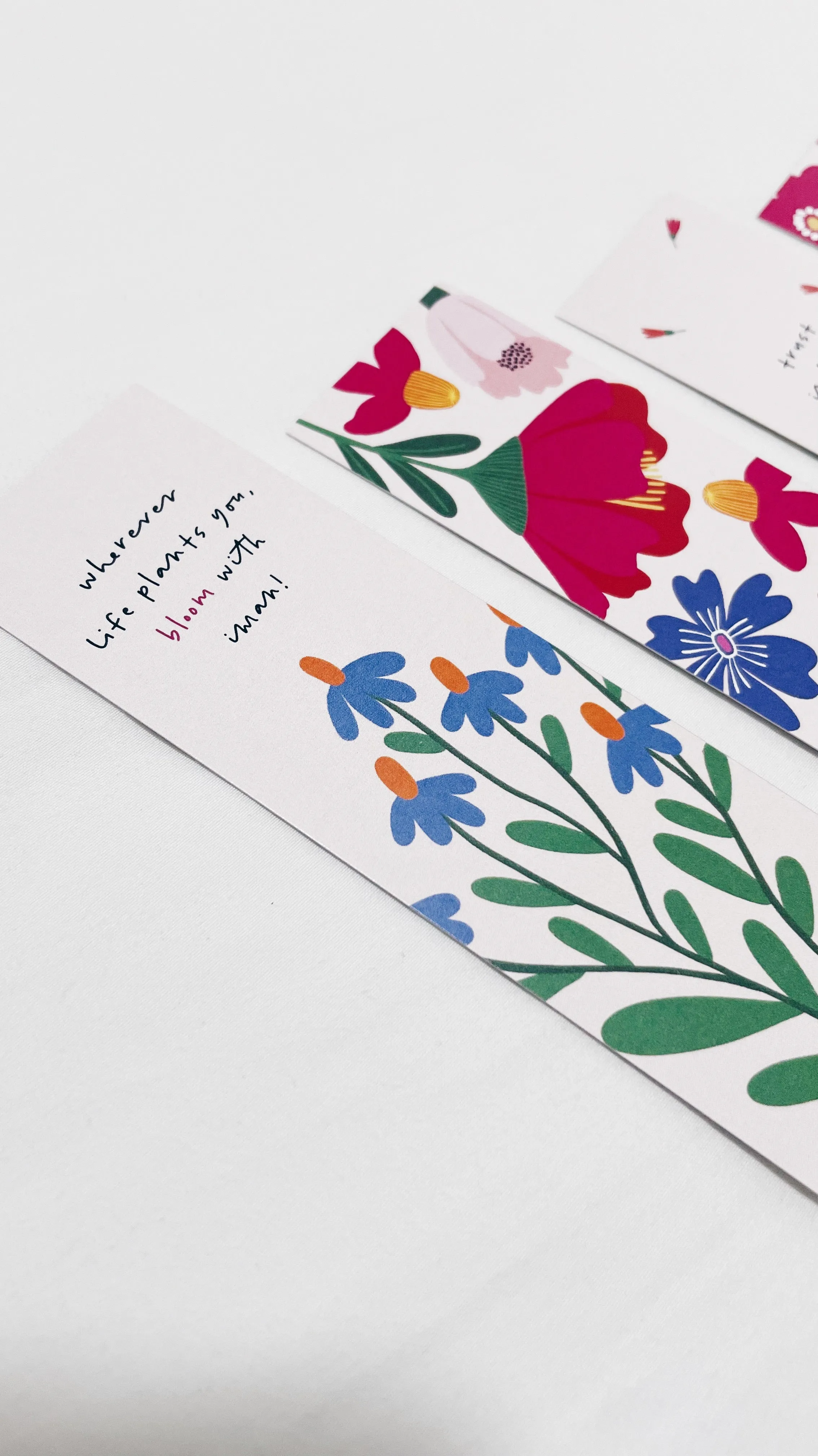 Bookmarks : Floral