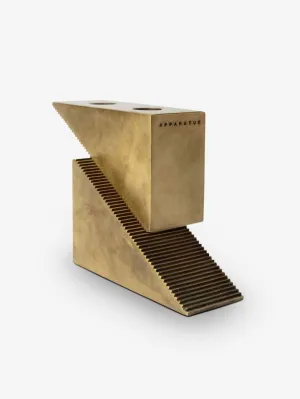 Brass Candle Blocks by Apparatus
