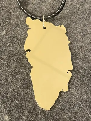 Bronze necklace: Energy Reflector