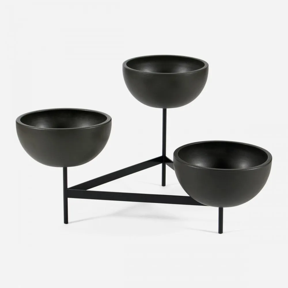 Case Study® Ceramics Medium Bowls with Tri Stand