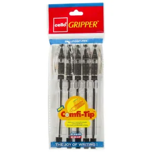 Cello Gripper 2 0.5mm Black 5 pcs Bl. (46200)
