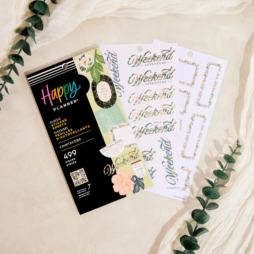 Chintzcore Flowers - Value Pack Stickers