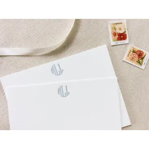 Circle Monogram - Letterpress Stationery