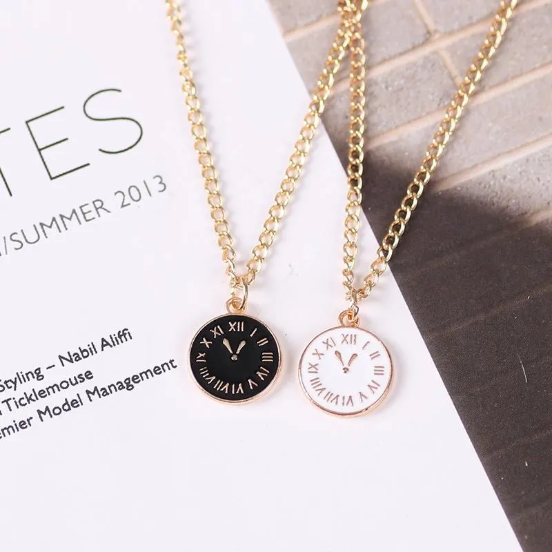 Clock Miniature Necklace
