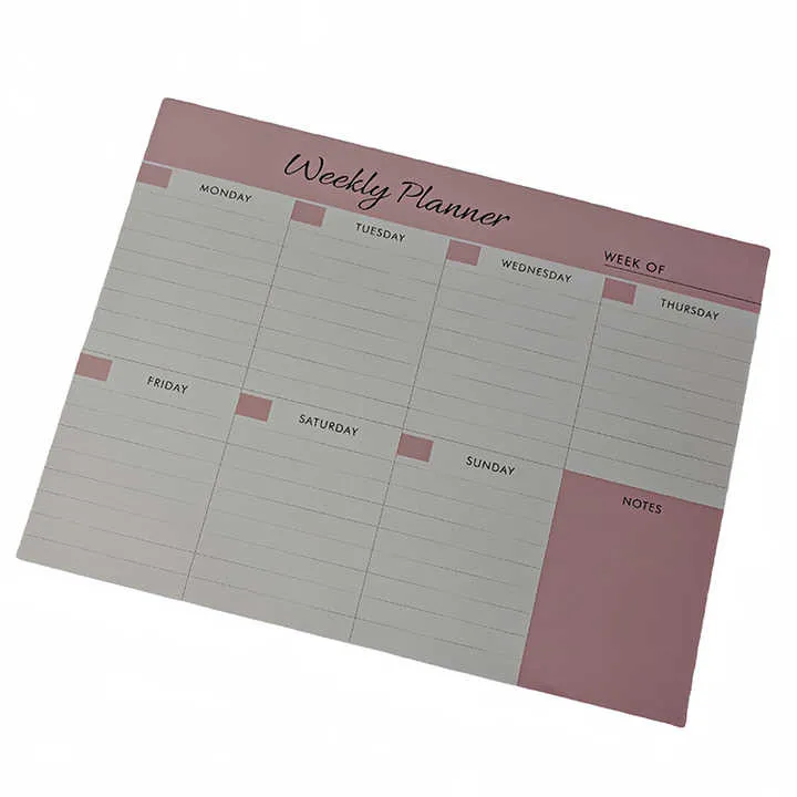 Custom A5 Weekly Memo Business-دفتر ملاحظات أسبوعي