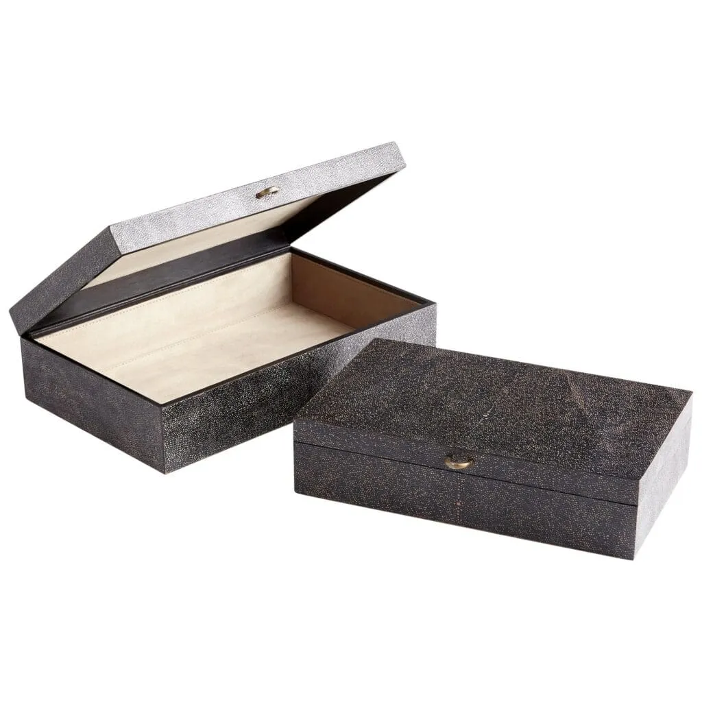 Cyan Design 10710 Puma Container - Black And Bronze - Small