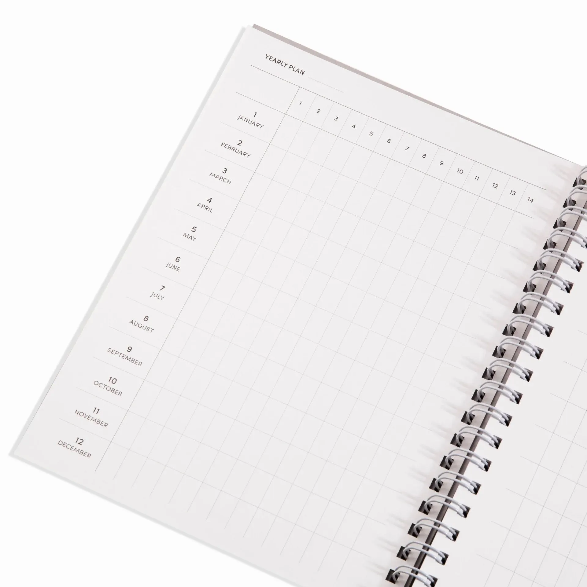 Daily Weekly Monthly Large Planner (Swell)