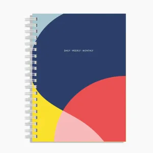 Daily Weekly Monthly Large Planner (Swell)