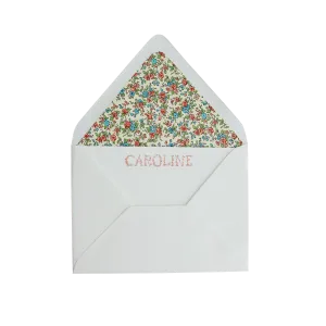 Damask Rose Stationery Set
