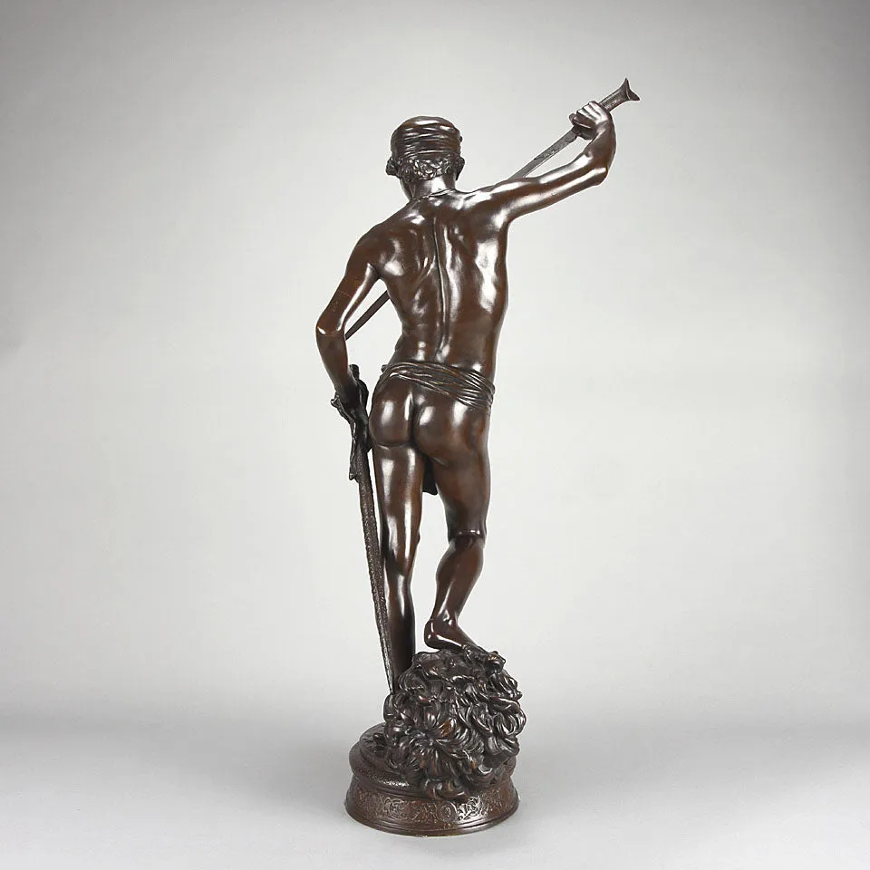 “David Vainqueur” by A Mercié
