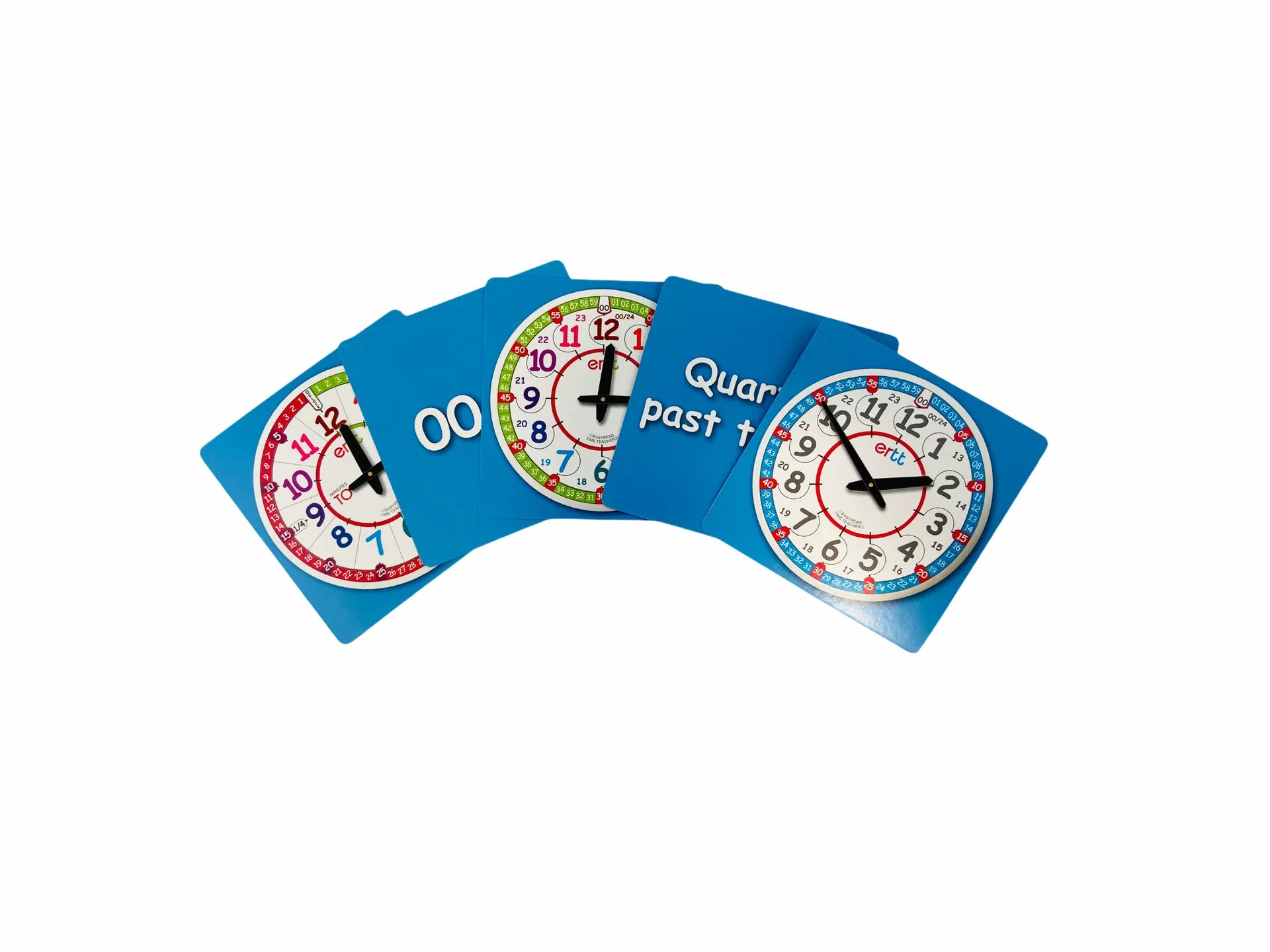 EasyRead Tell The Time Cards - Level 2