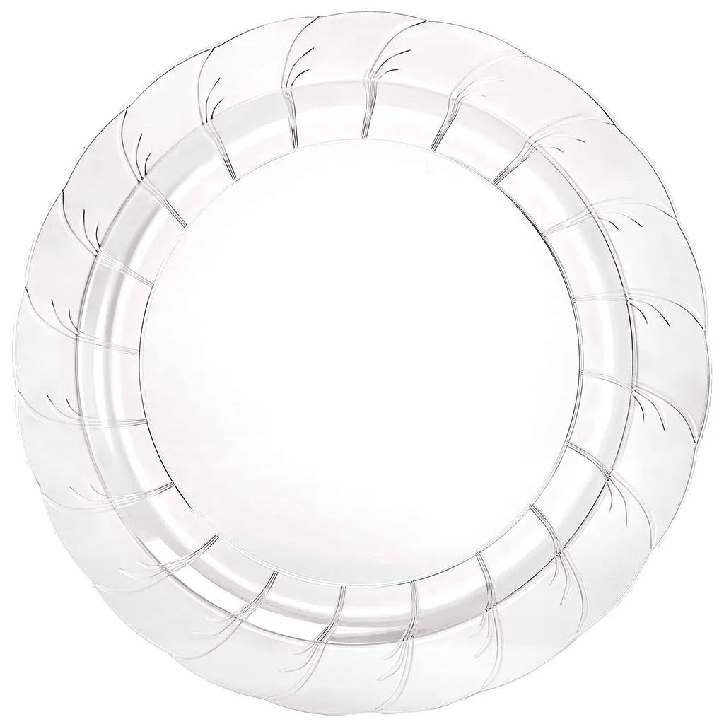 Elegance Plate 7.5in, Clear