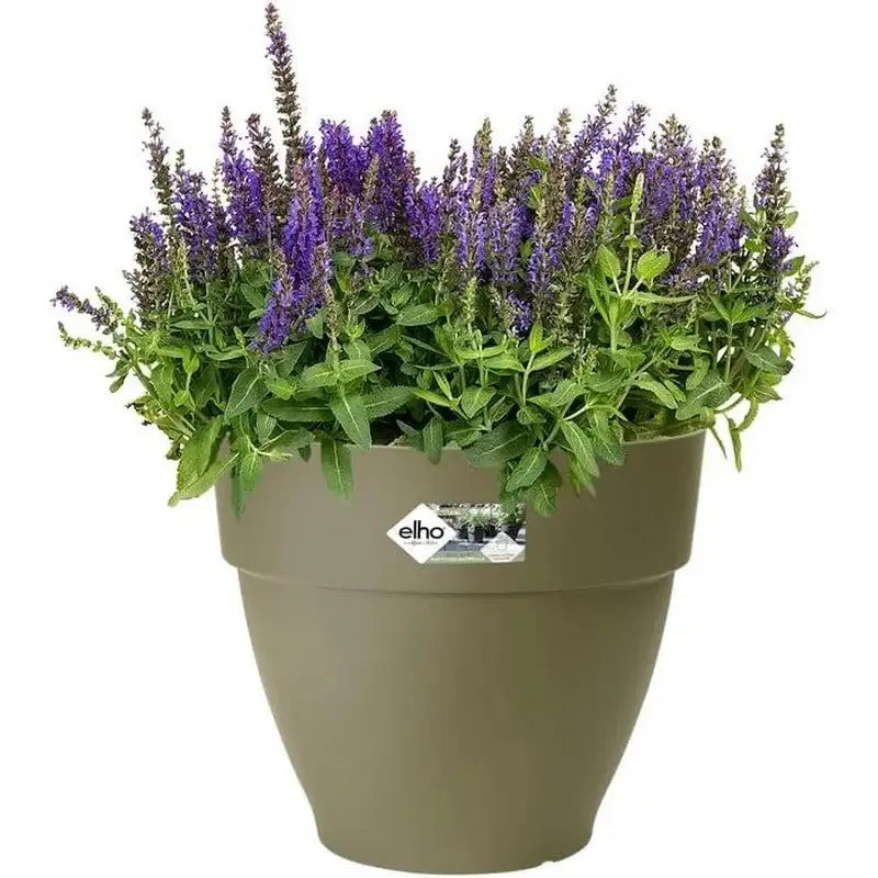 Elho Vibia Campana Round Plant Pot - Various Colours / Sizes Available